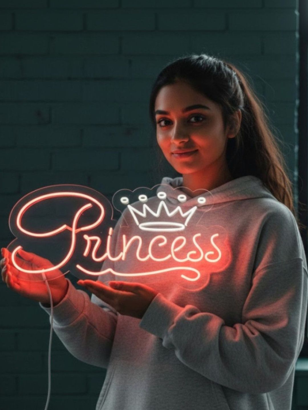 Custom Neon Princess Design String Light-picture-32
