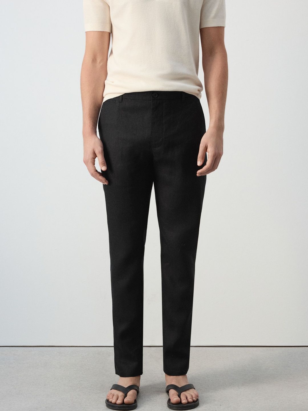 MANGO MAN Pure Linen Trousers-picture-18