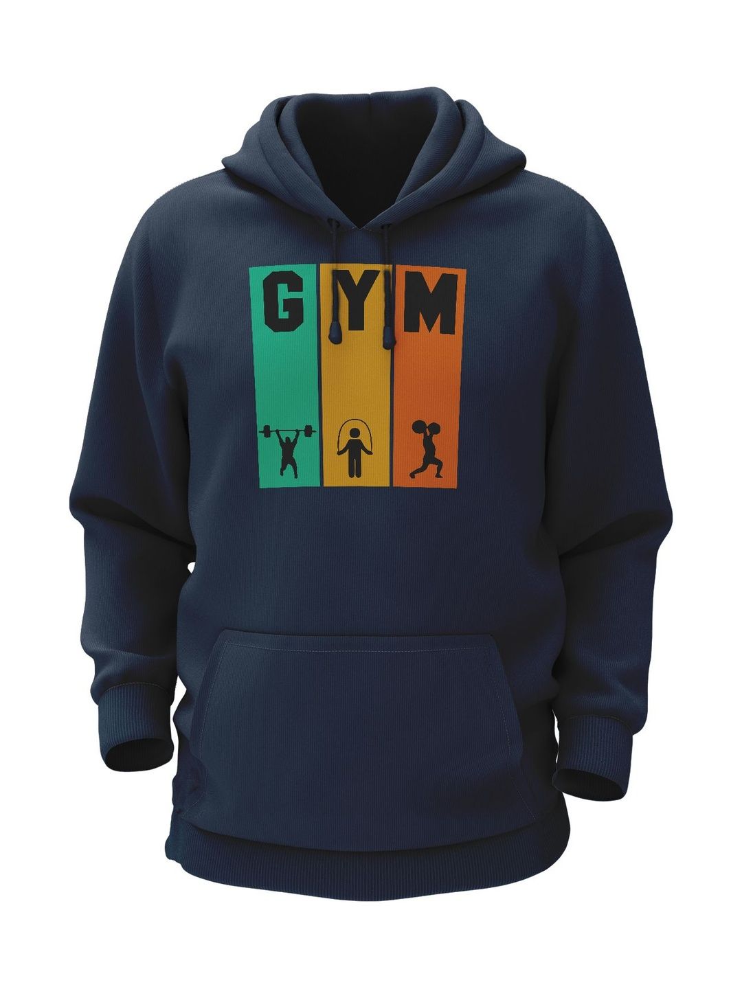 THE PRINT PLATTER Men Printed Hooded Sweatshirt-picture-28