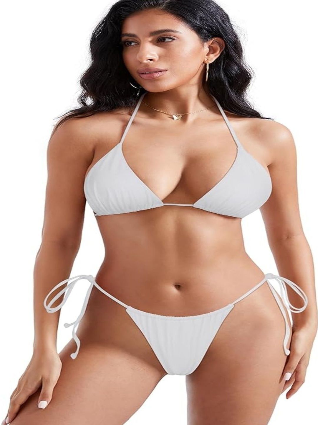 Shreecreation Halter Neck Swim Bikini Set-picture-19