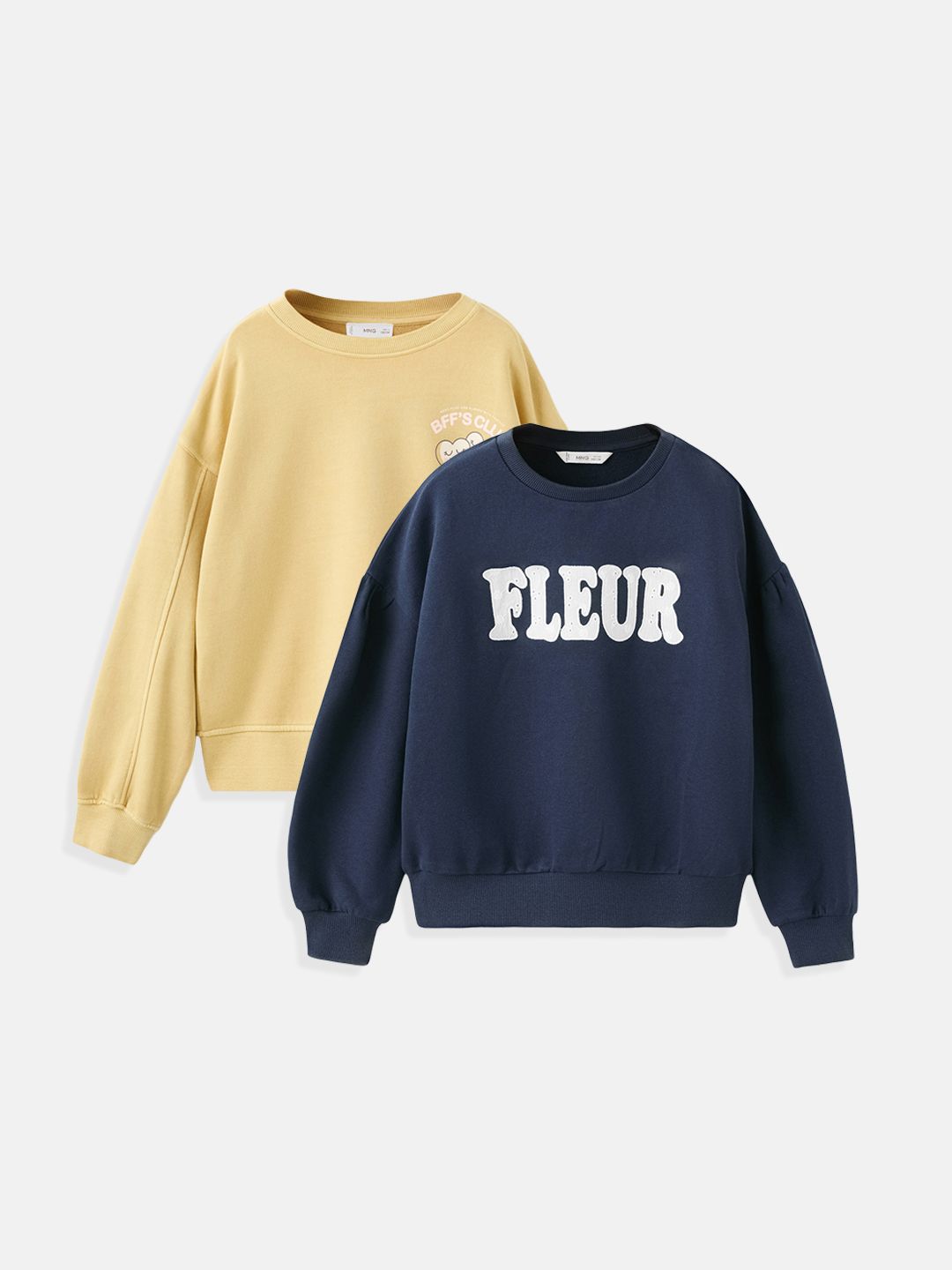 Mango Kids Girls Pack Of 2 Printed Sweatshirt-picture-31