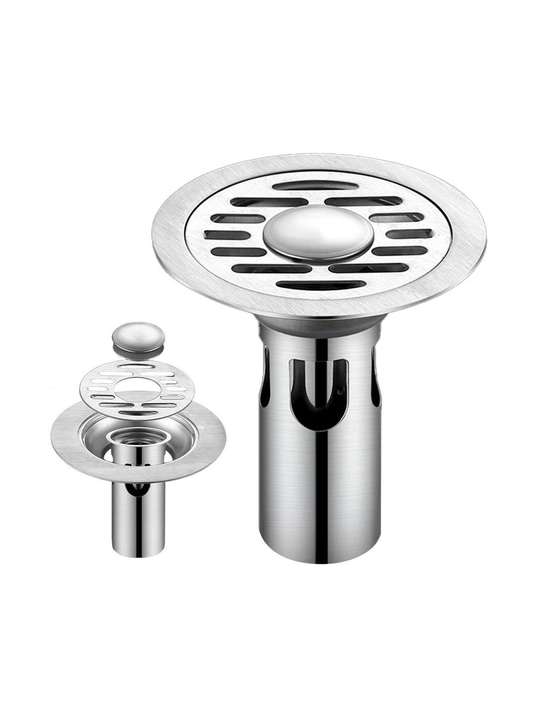 MAYCREATE Grey Geometric Stainless Steel-picture-8