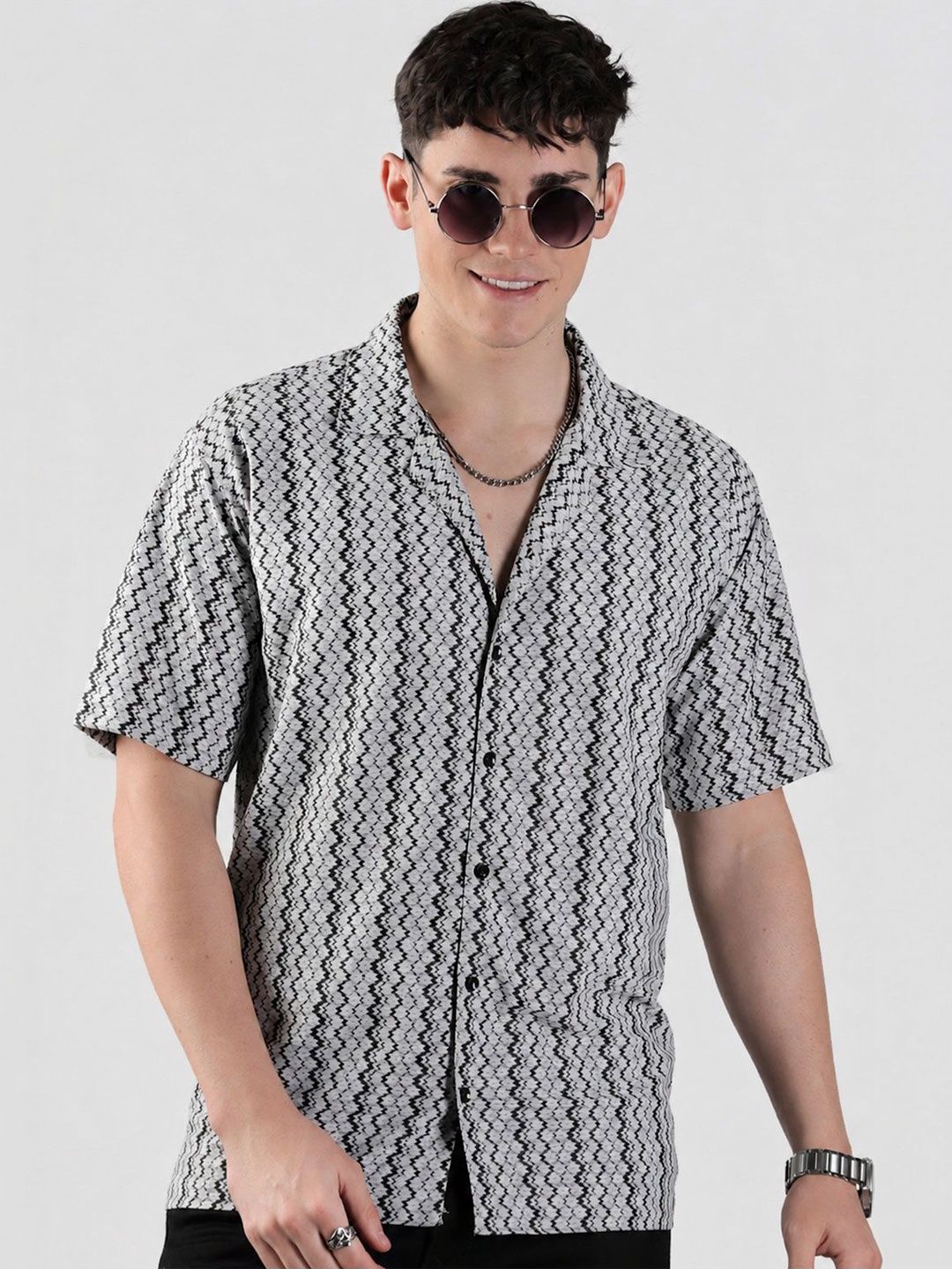 Urban Buccachi Men Classic Printed Casual Shirt-picture-19