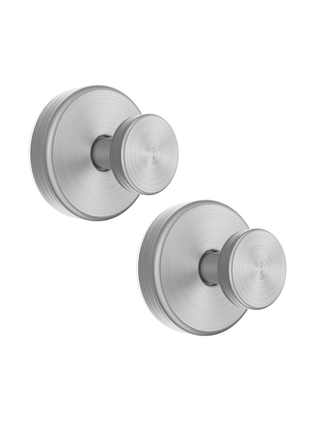 MAYCREATE Silver-Toned 2 piece Solid Stainless Steel-picture-35