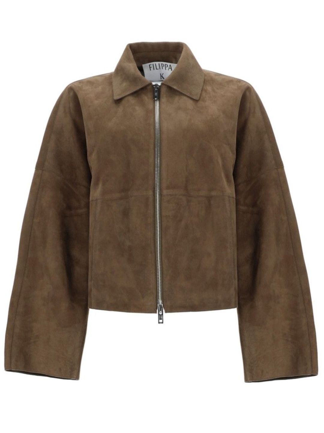 filippa k Green Solid Shirt Collar Jacket-picture-57