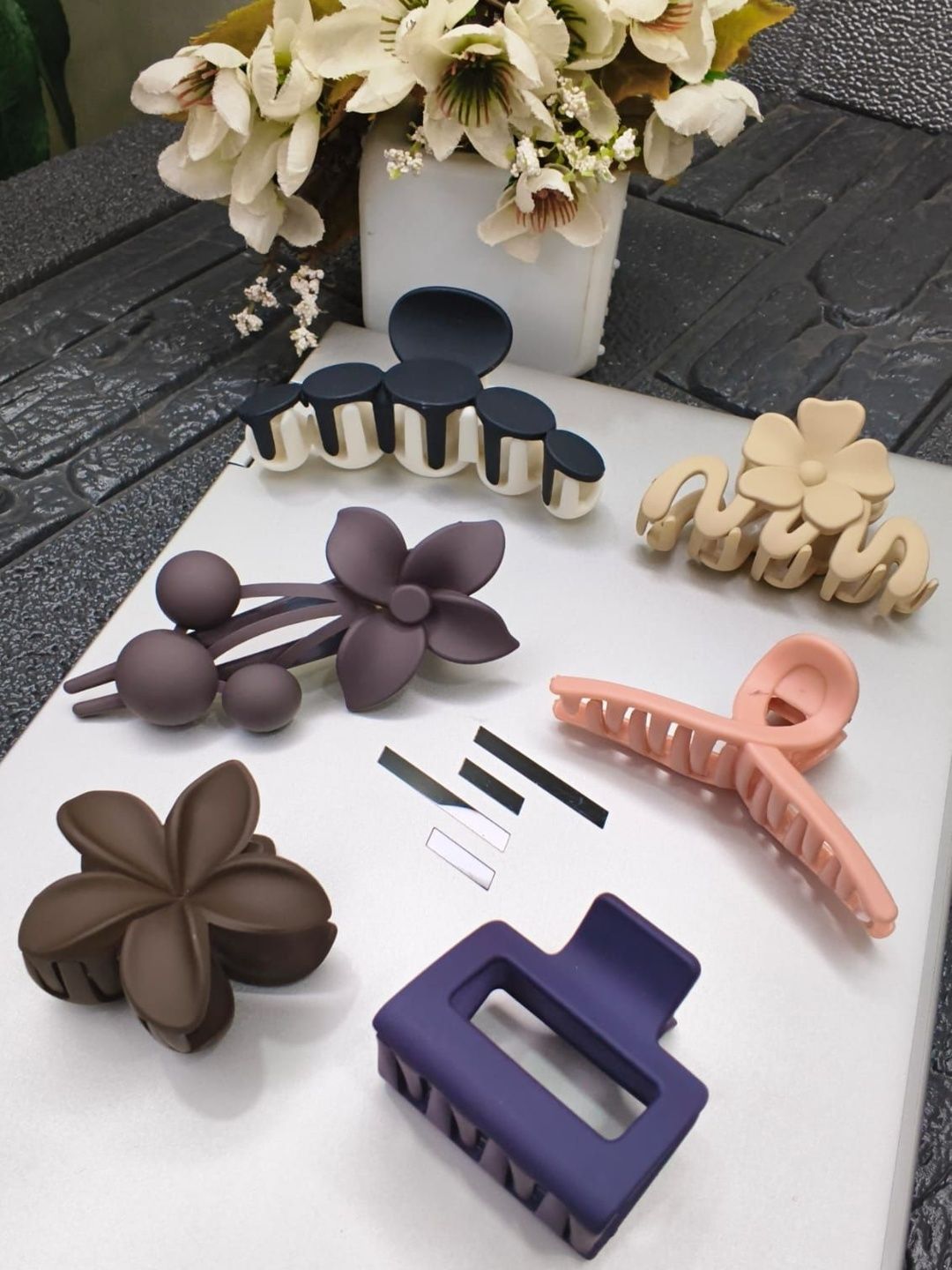 STING BEE Women Set of 6 Claw Clip-picture-52