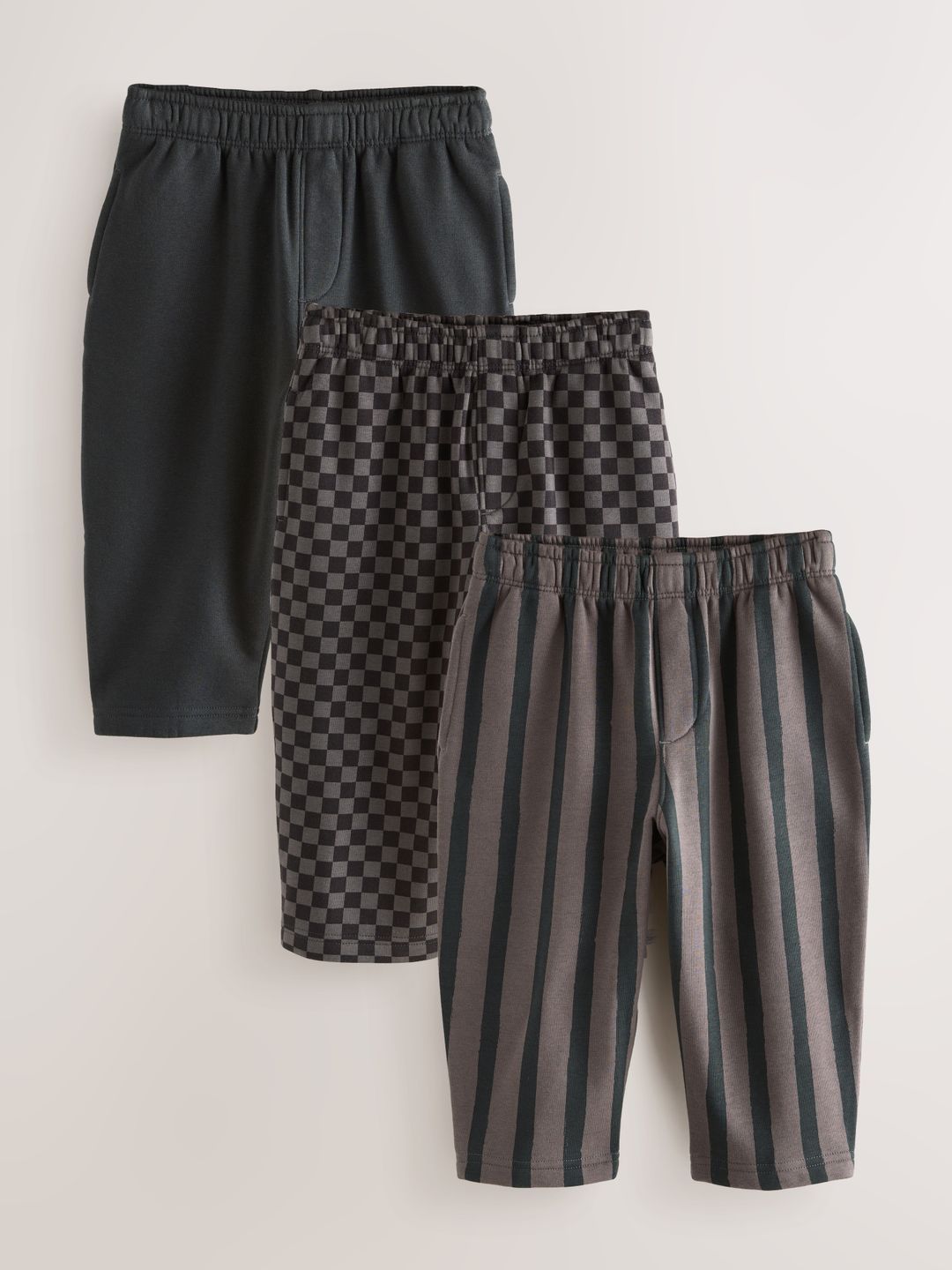NEXT Boys Pack of 3 Regular Fit Joggers-picture-14