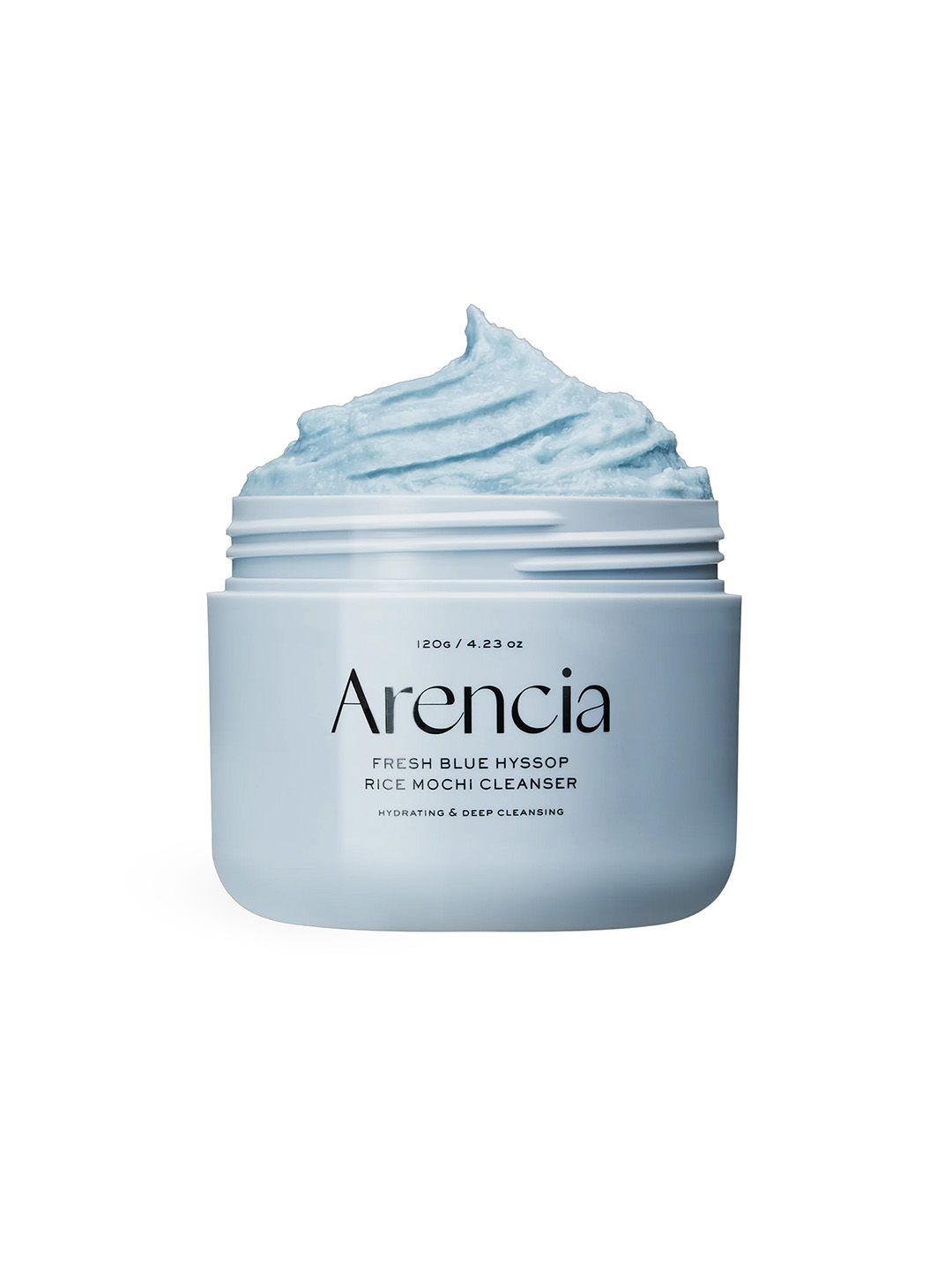 Arencia Fresh Blue Hyssop Rice Mochi Cleanser - 120 g-picture-14