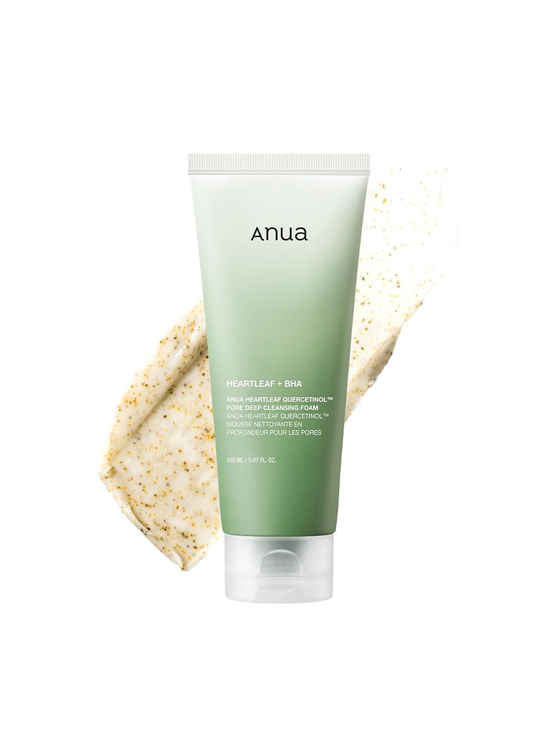 Anua Heartleaf Quercetinol Pore Deep Cleansing Foam with 0.5% BHA for Exfoliation - 150 ml-picture-14