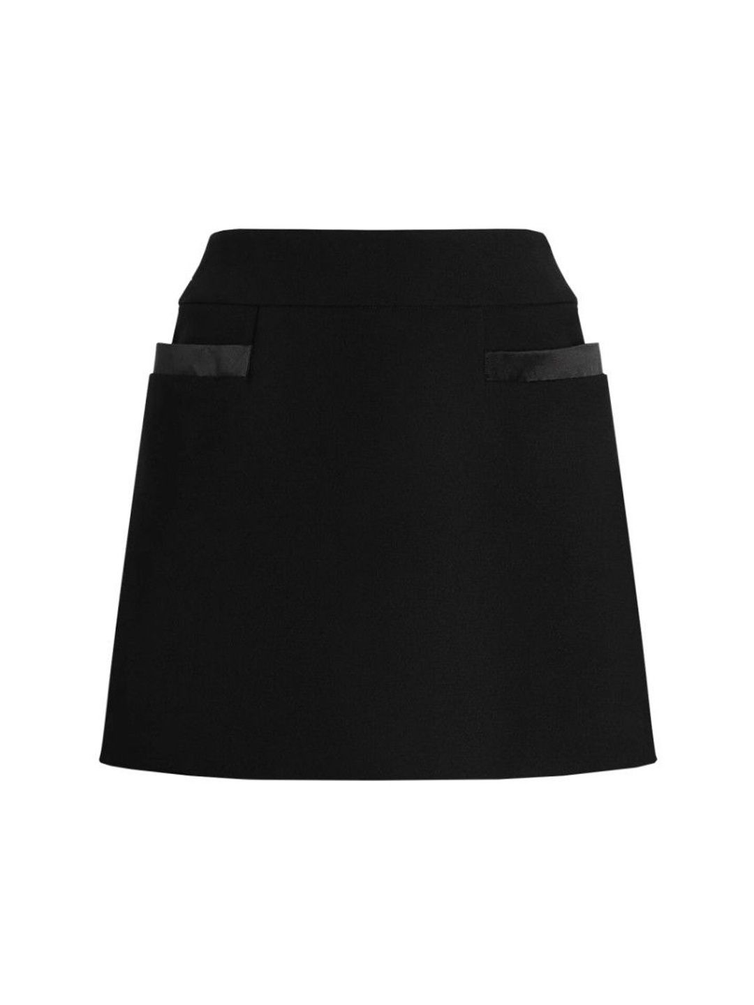 Dolce & Gabbana Black Solid Mini Skirt-picture-17