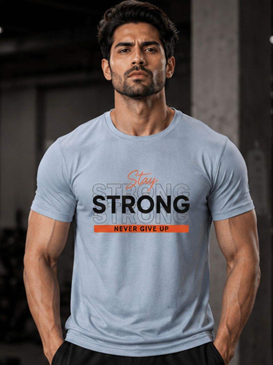 Dpassion Men Typography Printed T-shirt-image-42