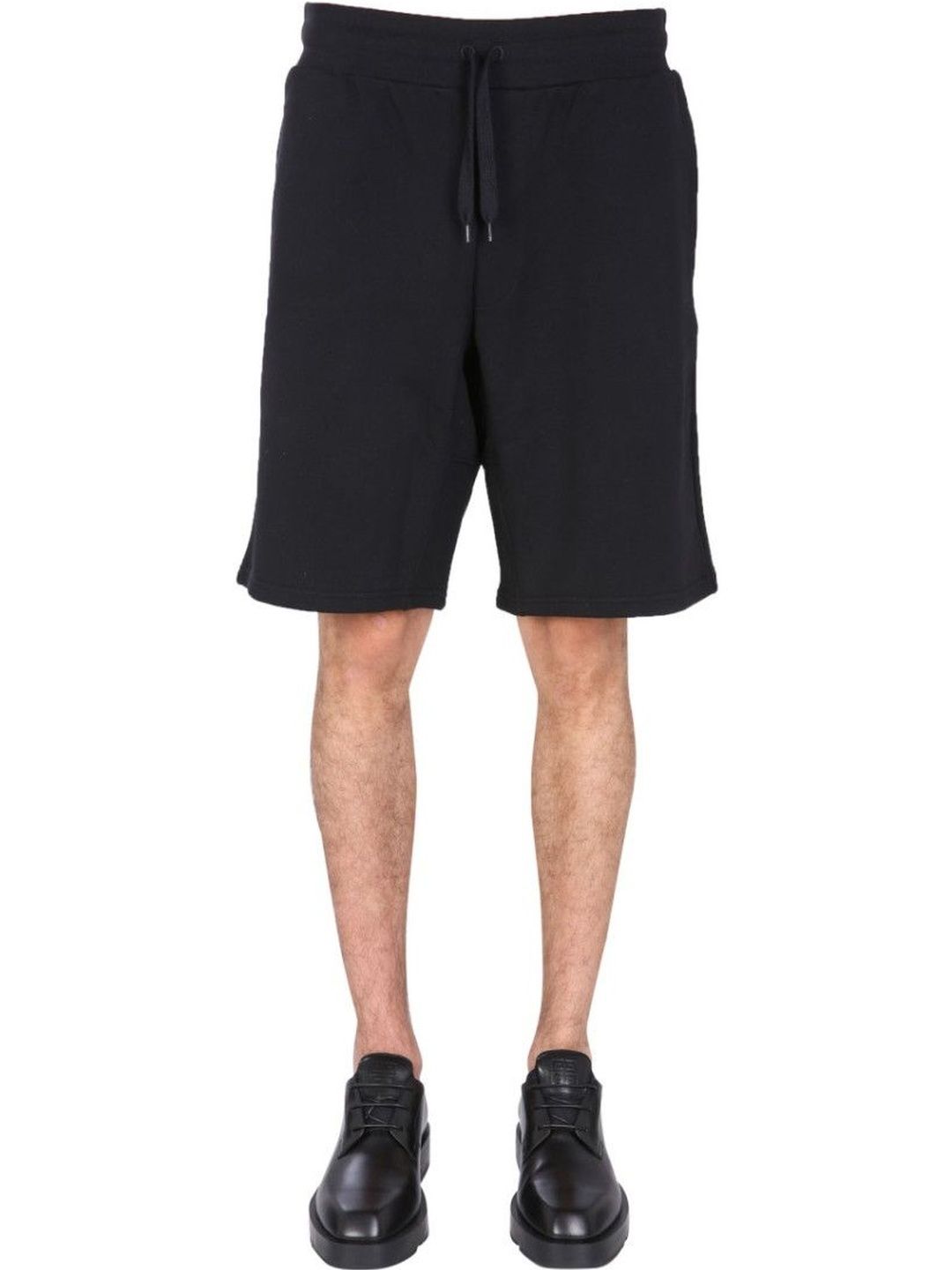 moschino Black Logo Shorts-picture-36