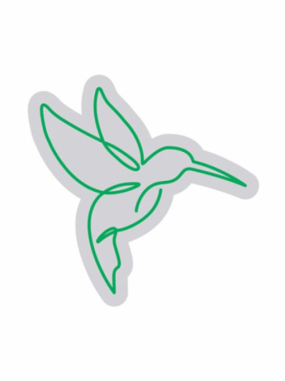Custom Neon Green Hummingbird Design Neon Sign-picture-40