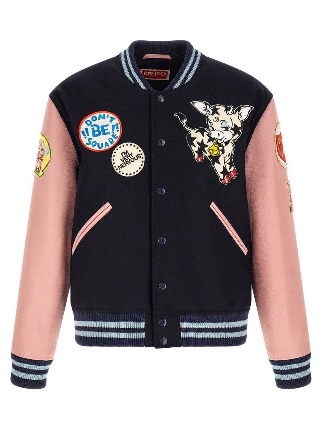 KENZO Black Embroidery Jackets-picture-28