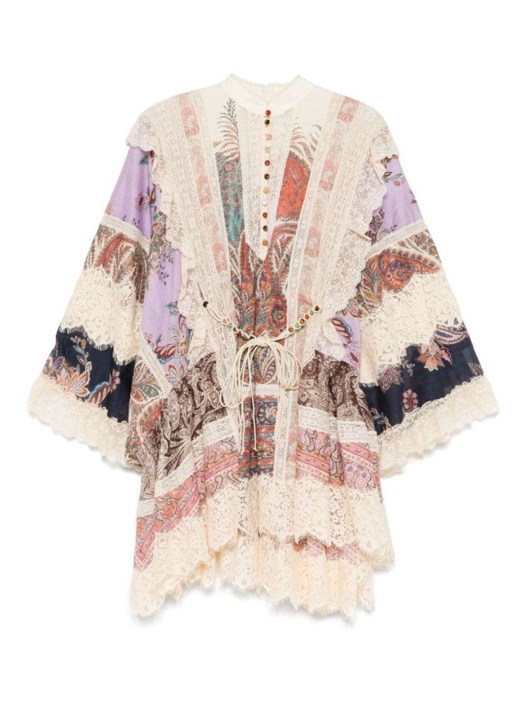Zimmermann Multicolor Rhiannon Cotton Mini Dress-image-2