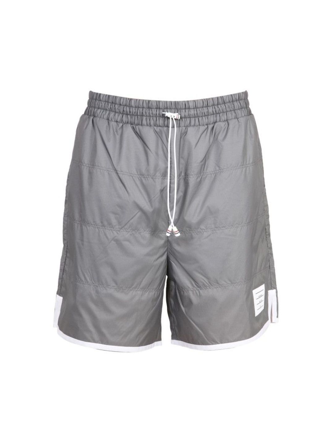 Thom Browne Light Grey Solid Shorts-picture-31