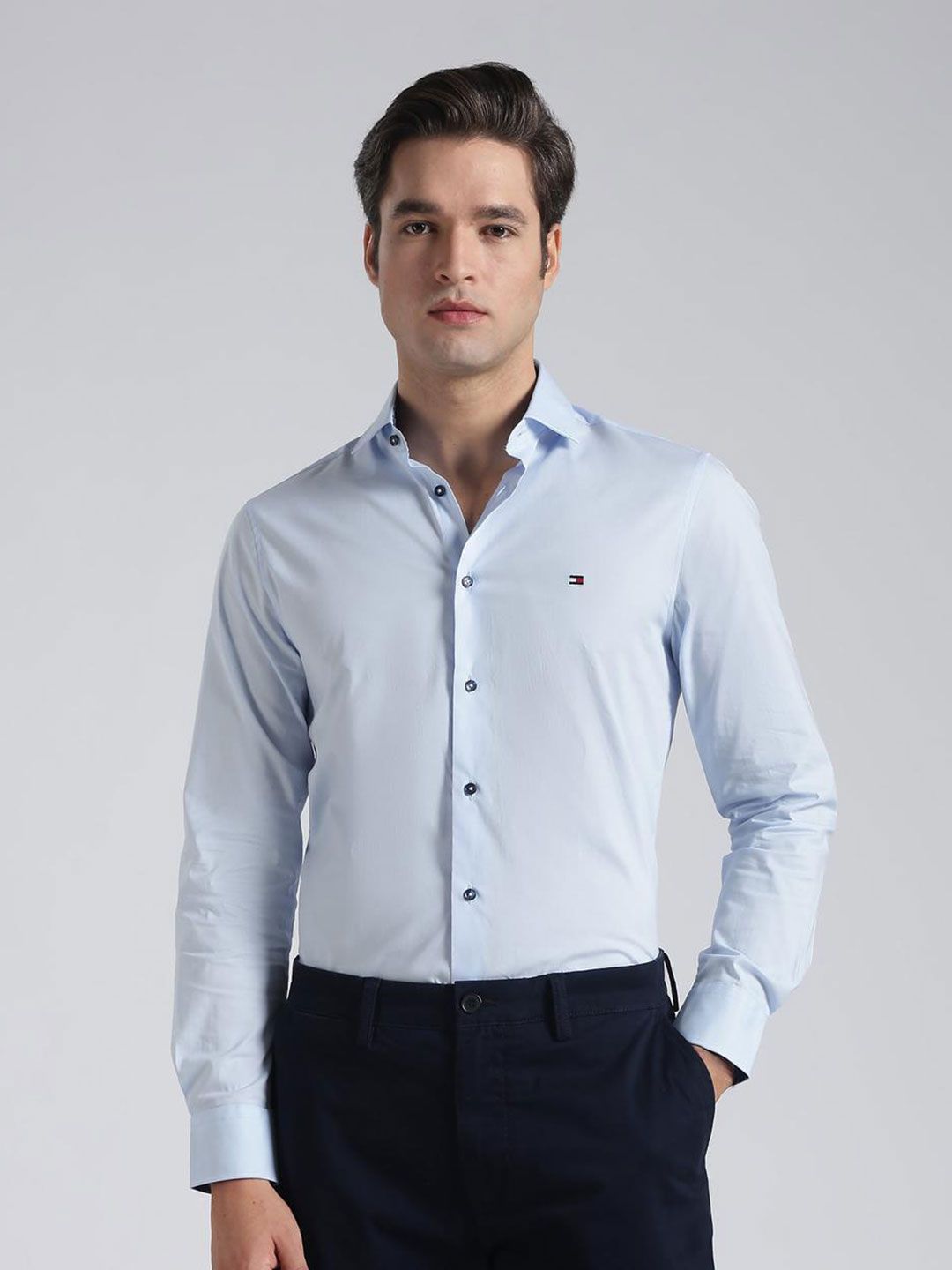 Tommy Hilfiger Men Slim Fit Formal Shirt-picture-43