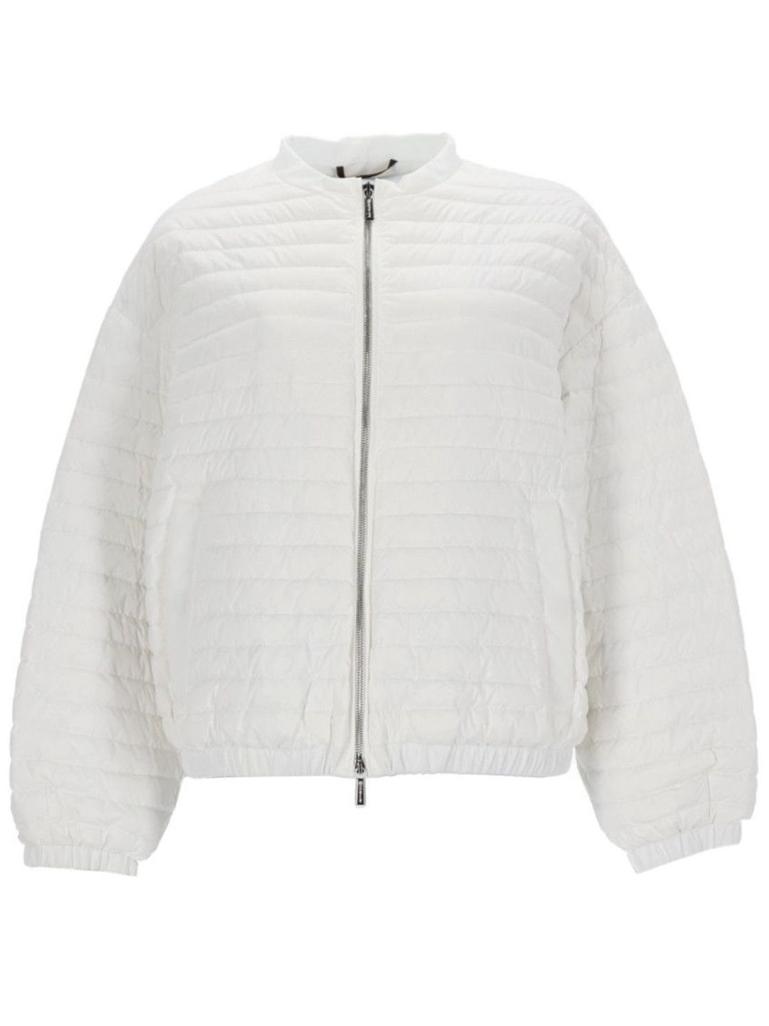 Moorer Beige Quilted Mock Collar Jacket-picture-20