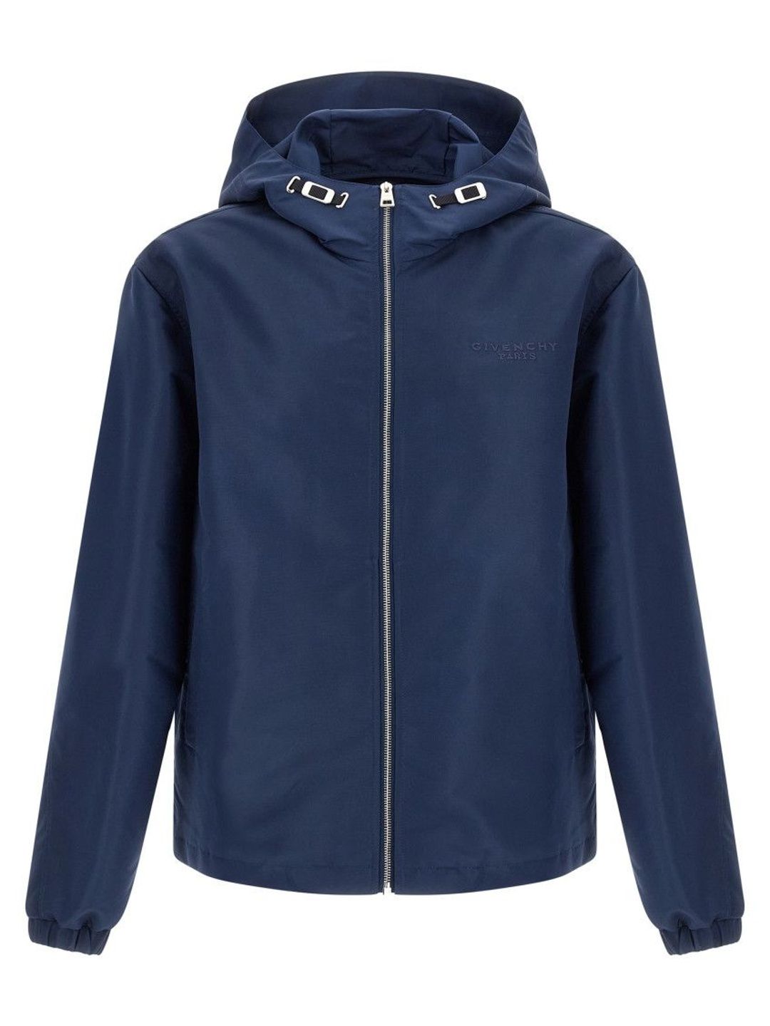 Givenchy Navy Blue Hood Jackets-picture-33