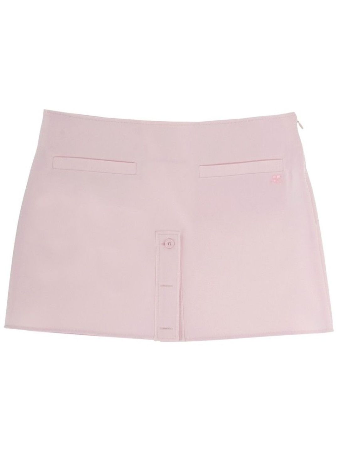Courreges Pink Solid Mini Skirt-picture-5