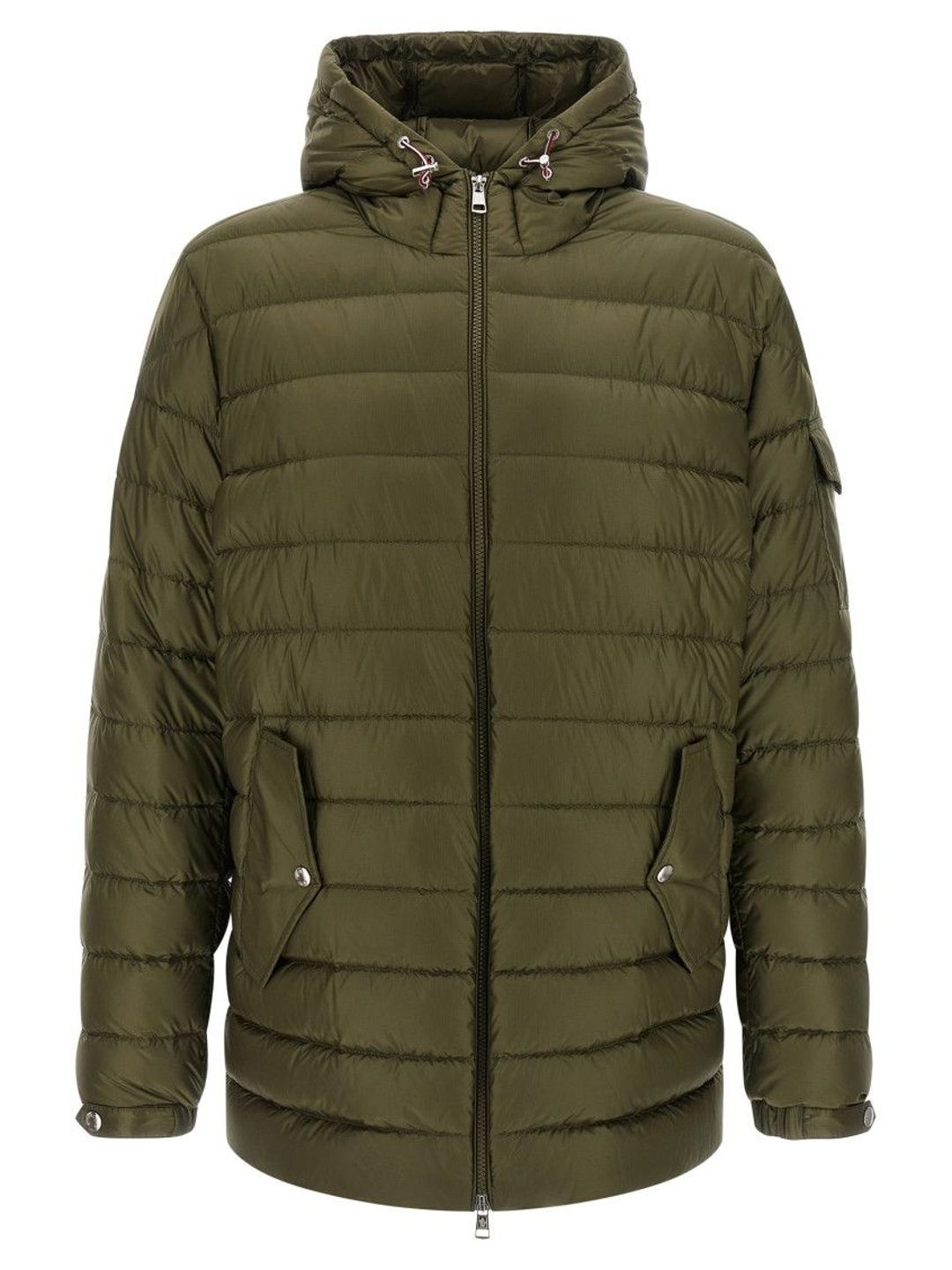 Moncler Green Quilted Hood Jacket-picture-51