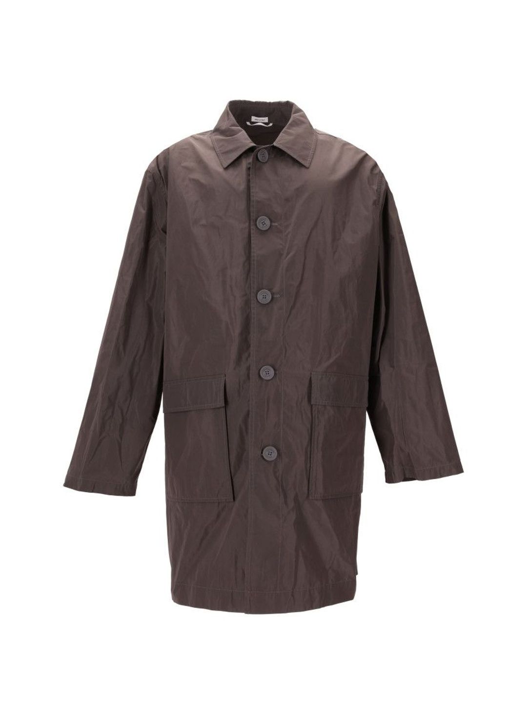 Grey Shirt Collar Jacket-image-1