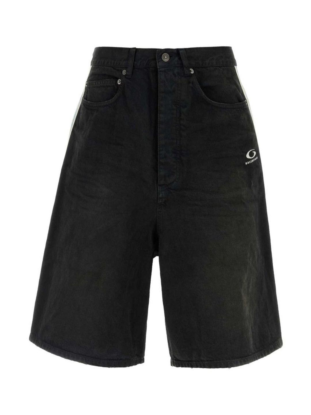 balenciaga Black Logo Shorts-picture-43