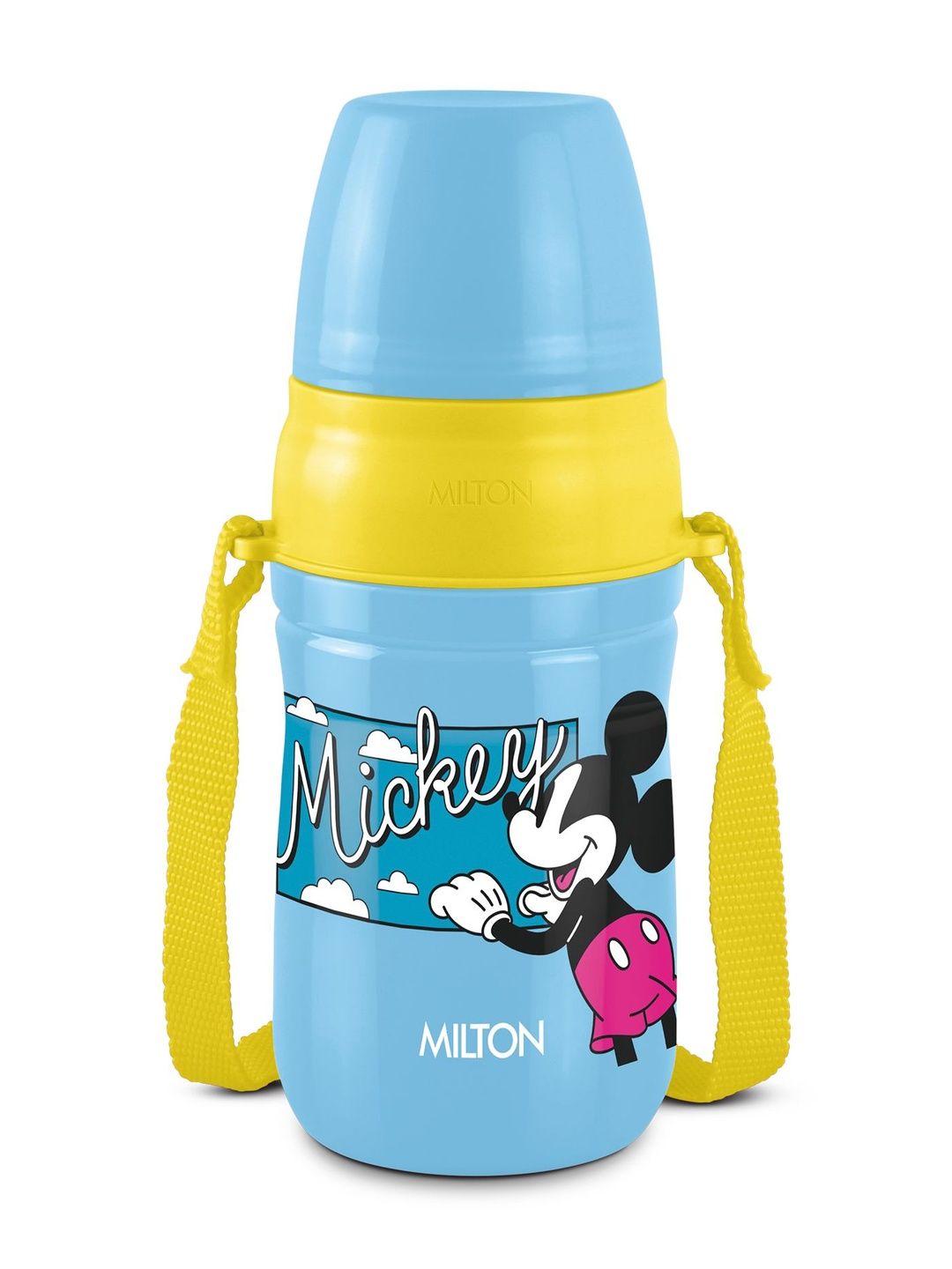 MILTON Disney Kool Cheer 400 Sky Blue 390 ml Plastic Insulated Leakproof Sipper Bottle-picture-21