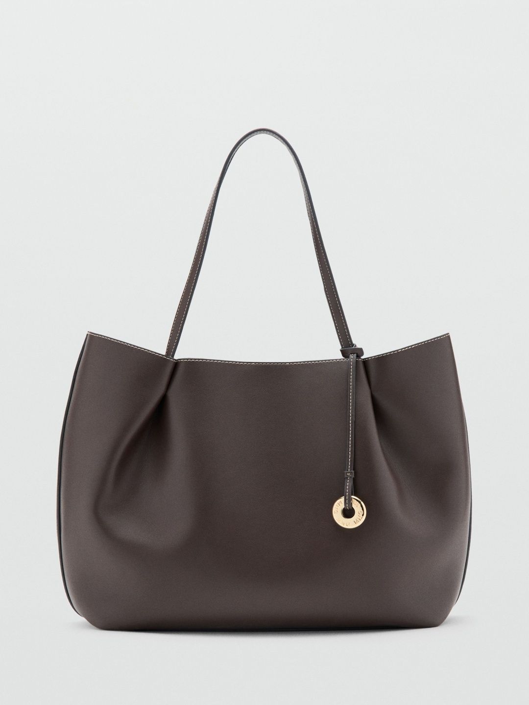 MANGO PU Structured Tote Bag-picture-14