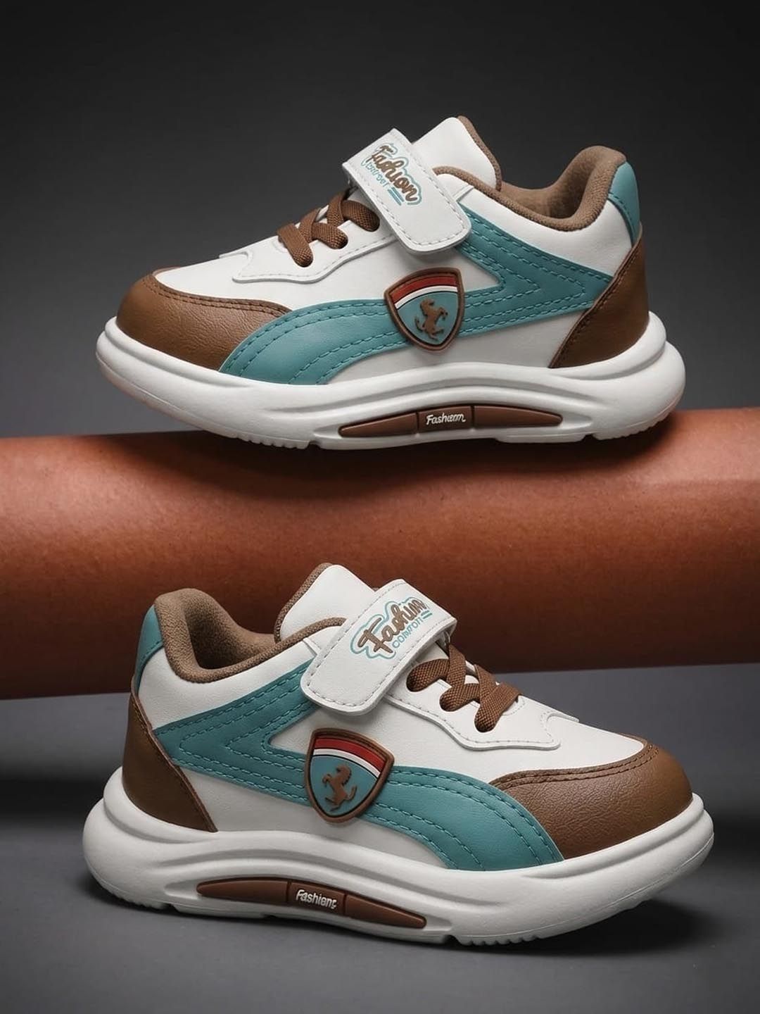 Crazyly Boys Colourblocked Sneakers-picture-17
