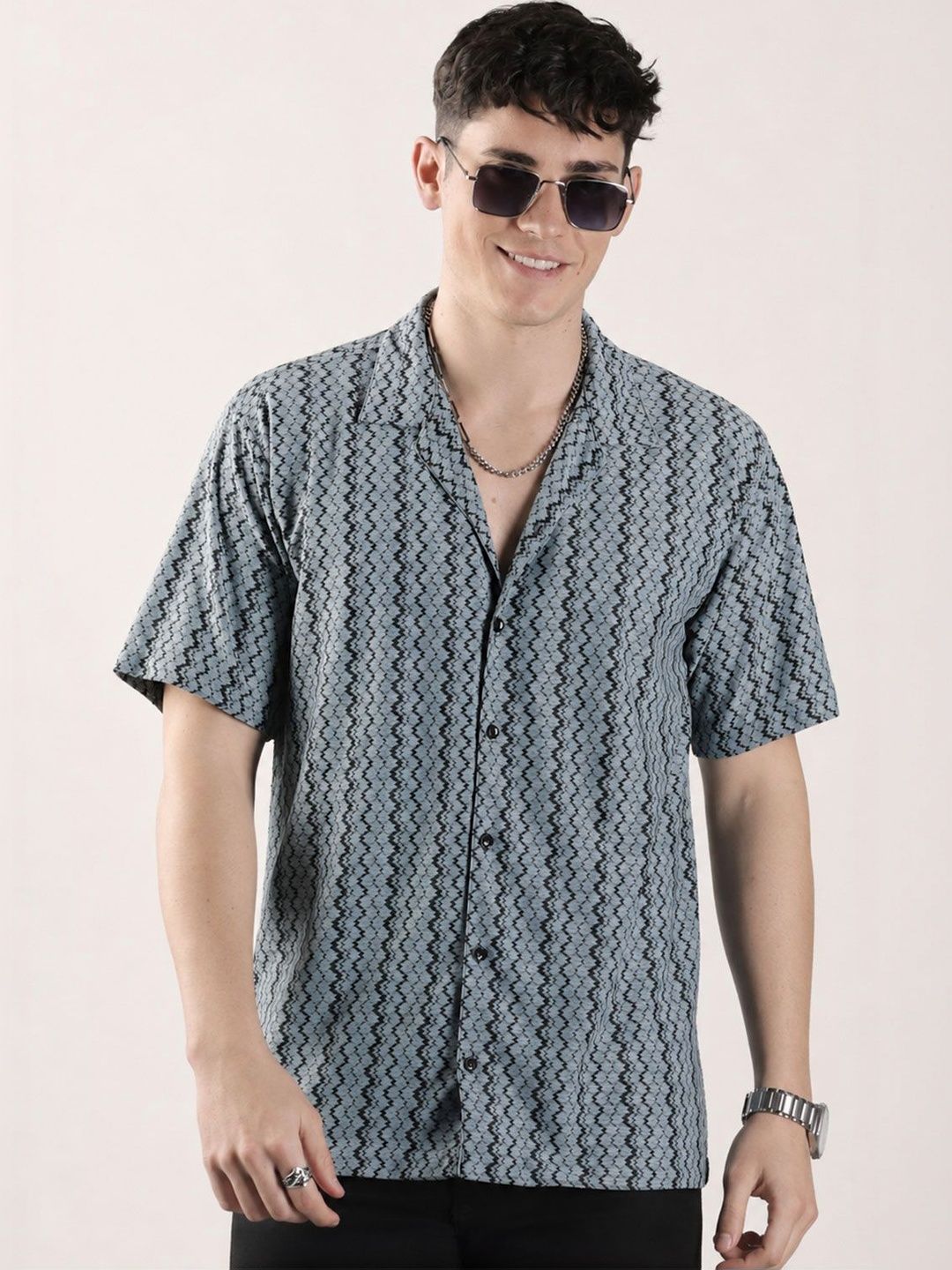 Urban Buccachi Men Classic Printed Casual Shirt-picture-24