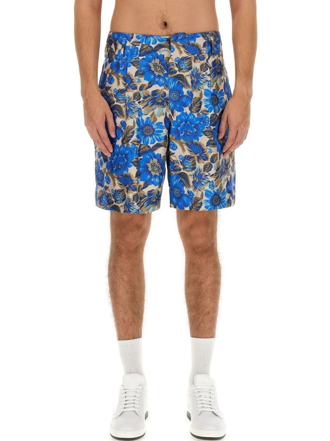 moschino Multicolor Floral Shorts-picture-54