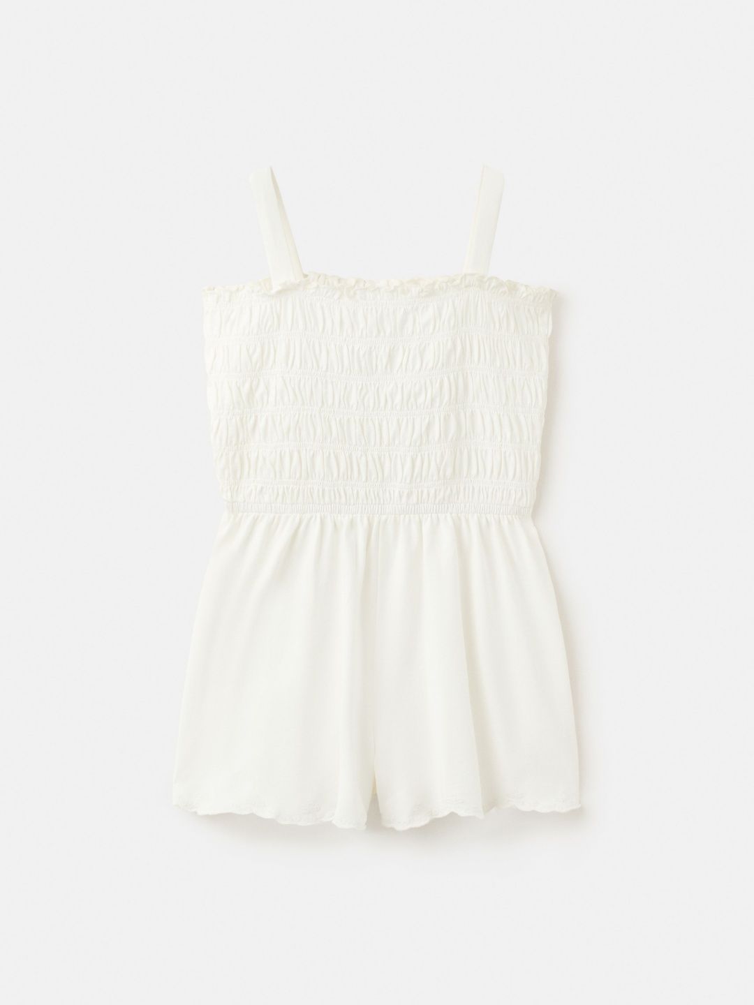 Mango Kids Girls Gathers Detailed Jumpsuit-picture-13
