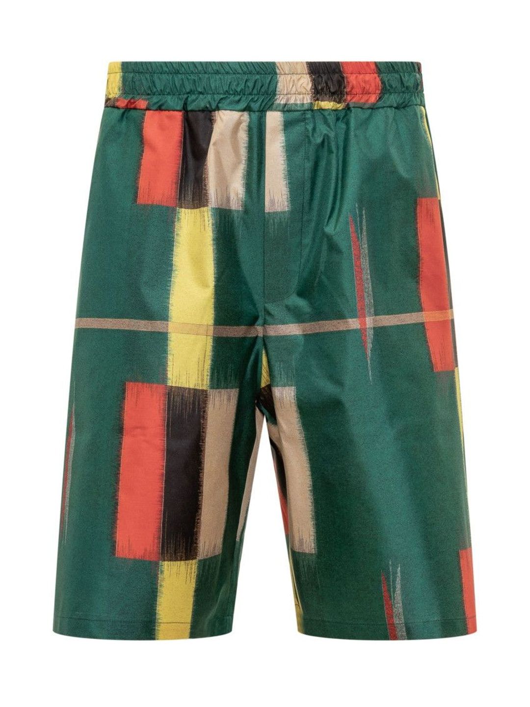 Green Printed Shorts-image-47