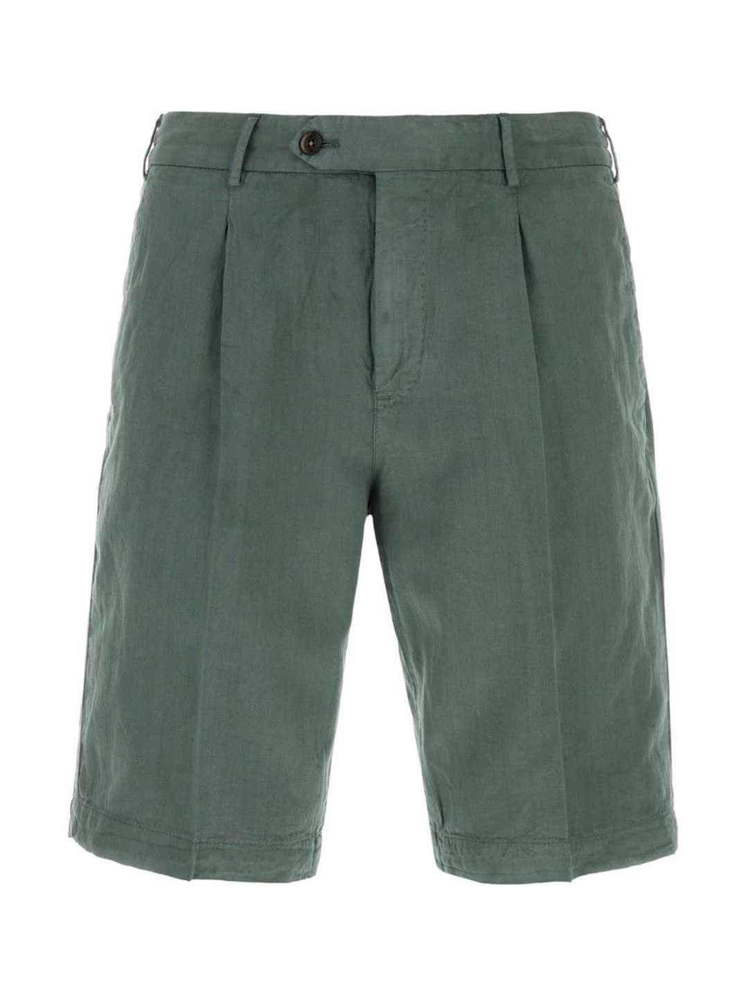 Pt Torino Dark Green Solid Shorts-picture-36