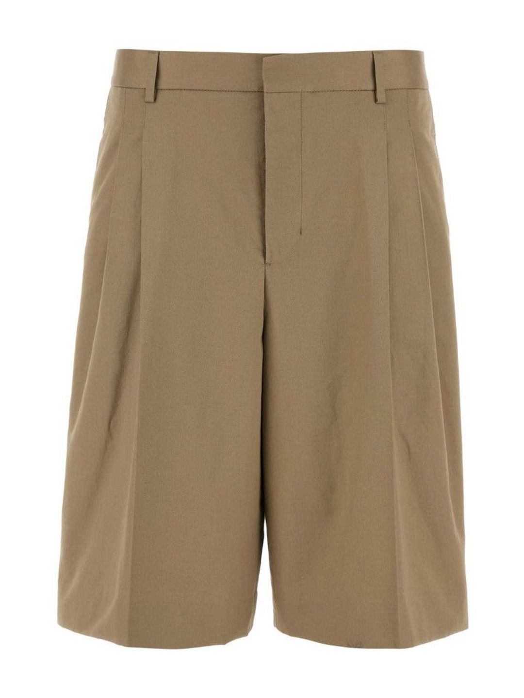 ami paris Brown Solid Shorts-picture-39