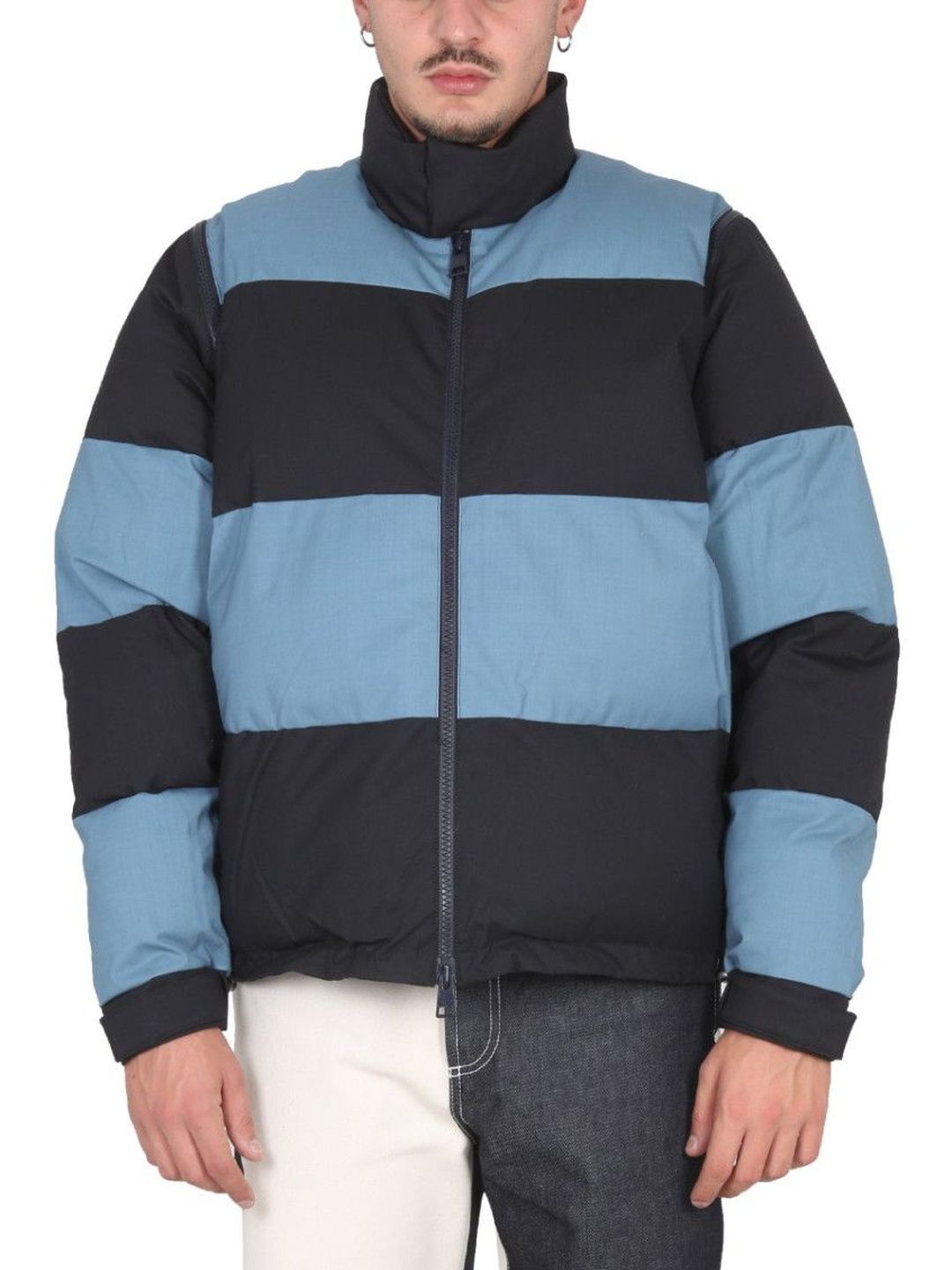 sunnei Black Color Block Jackets-picture-26