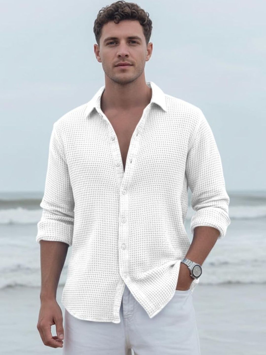 Zombom Men Standard Casual Shirt-picture-25