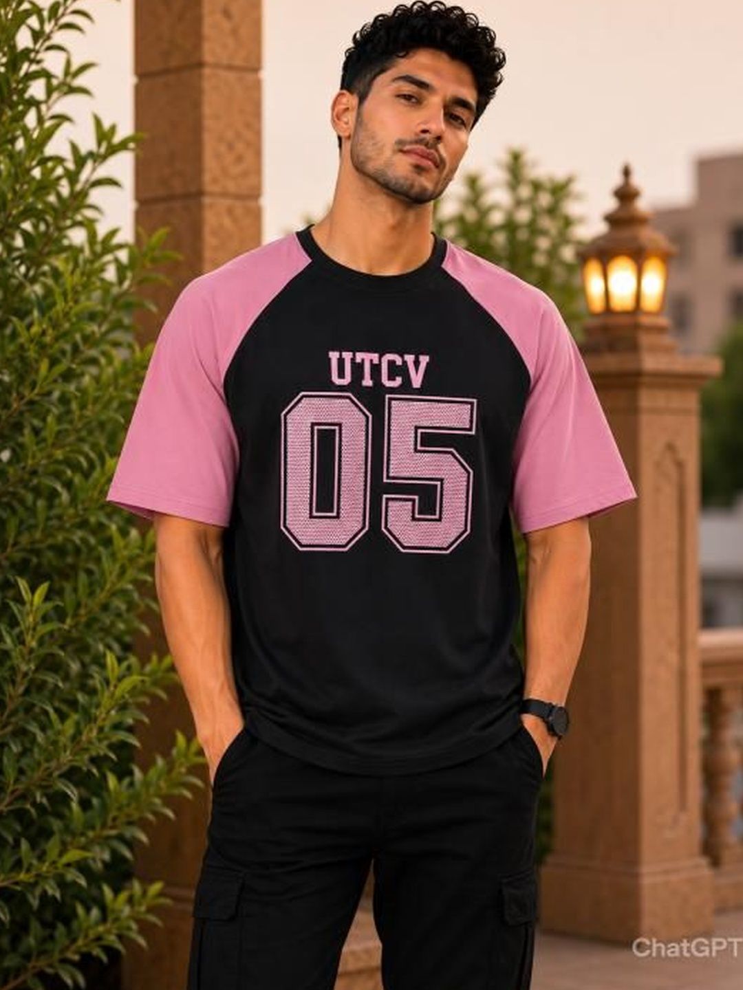 UTCV Men Typography Colourblocked T-shirt-picture-24