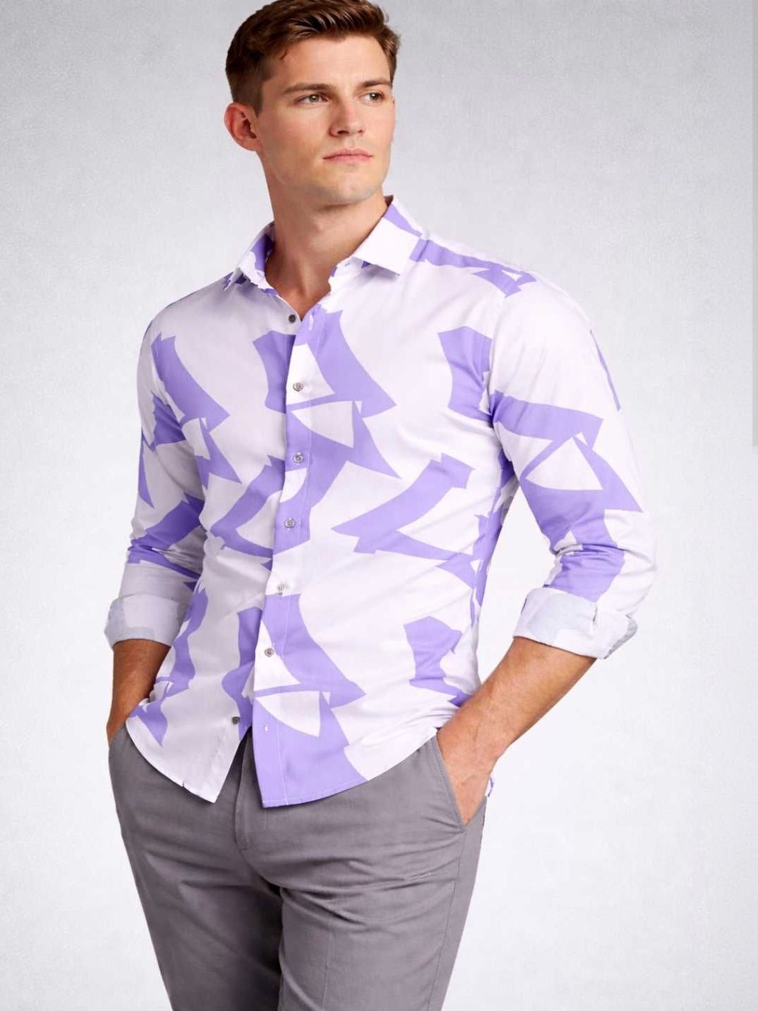 RADIANCE CREATION Men Comfort Printed Casual Shirt-picture-52