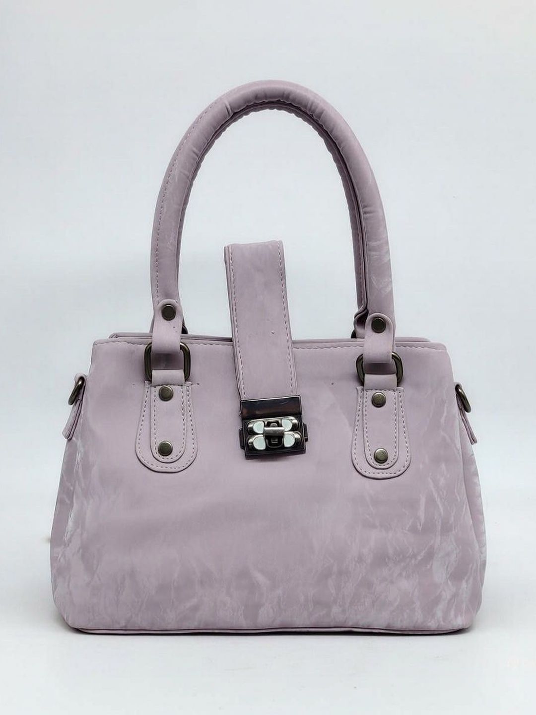 ShopCircuit Textured Structured Handheld Bag-picture-16