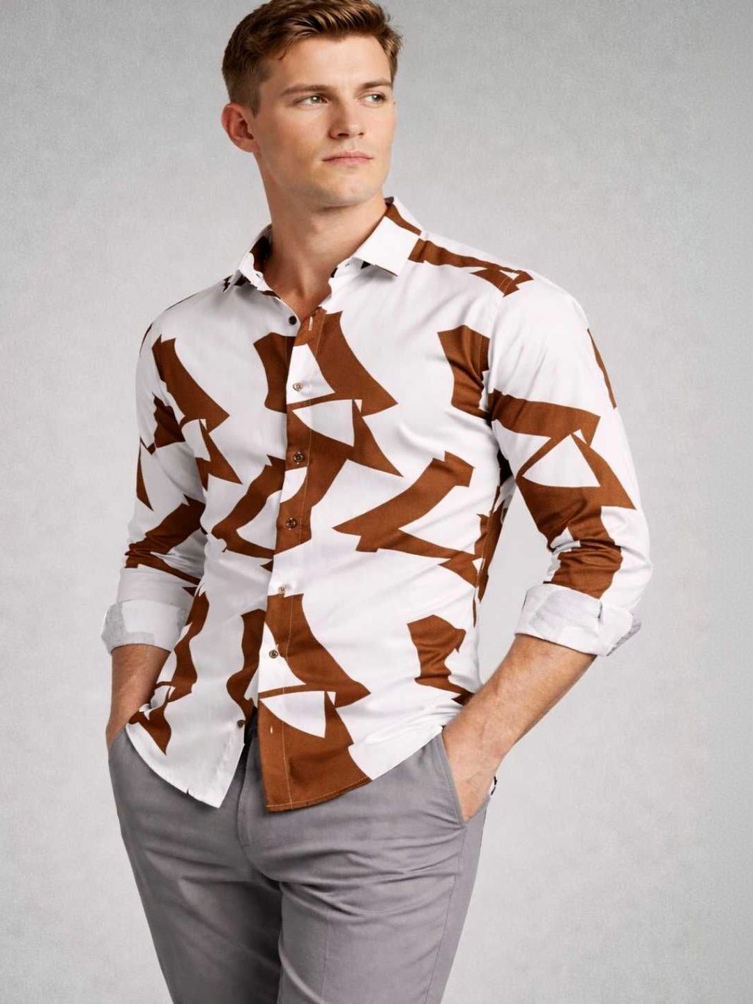 RADIANCE CREATION Men Comfort Printed Casual Shirt-picture-53