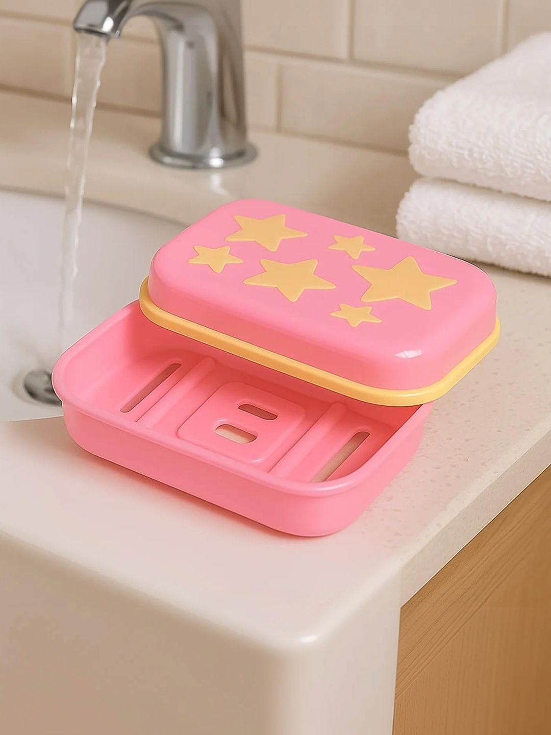 DeoDap Multicoloured 2 Plastic Bathroom Accessories-picture-27