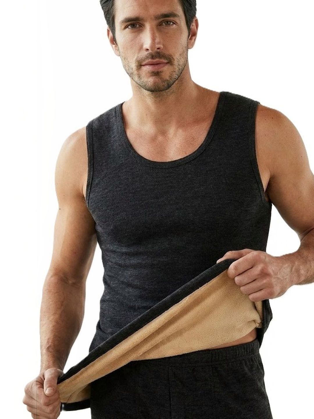 Alexvyan Round Neck Thermal Tops-picture-21