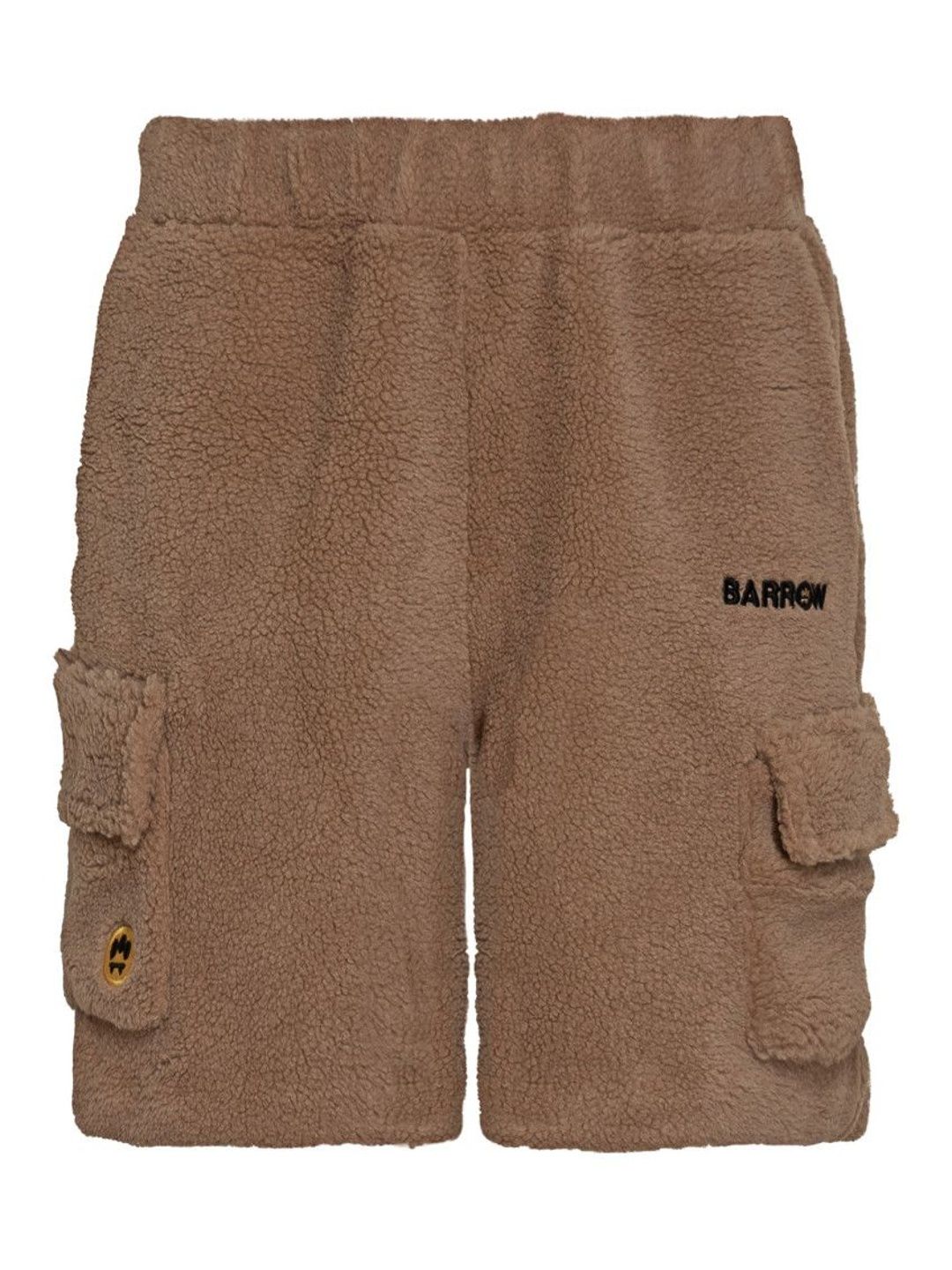 Brown Solid Shorts-image-29