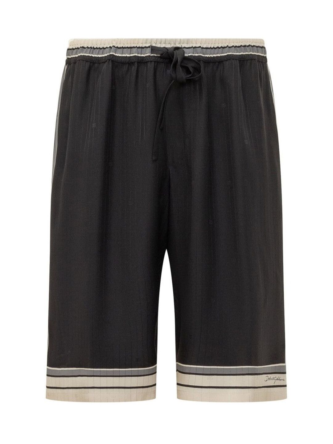 Black Stripes Shorts-image-23