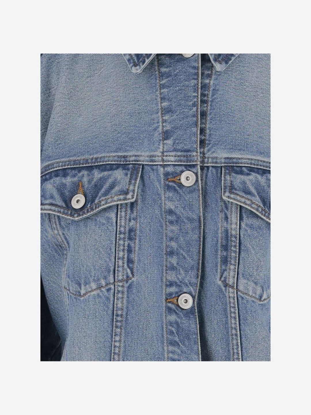Jacquemus Light Blue Denim Jacket-image-1
