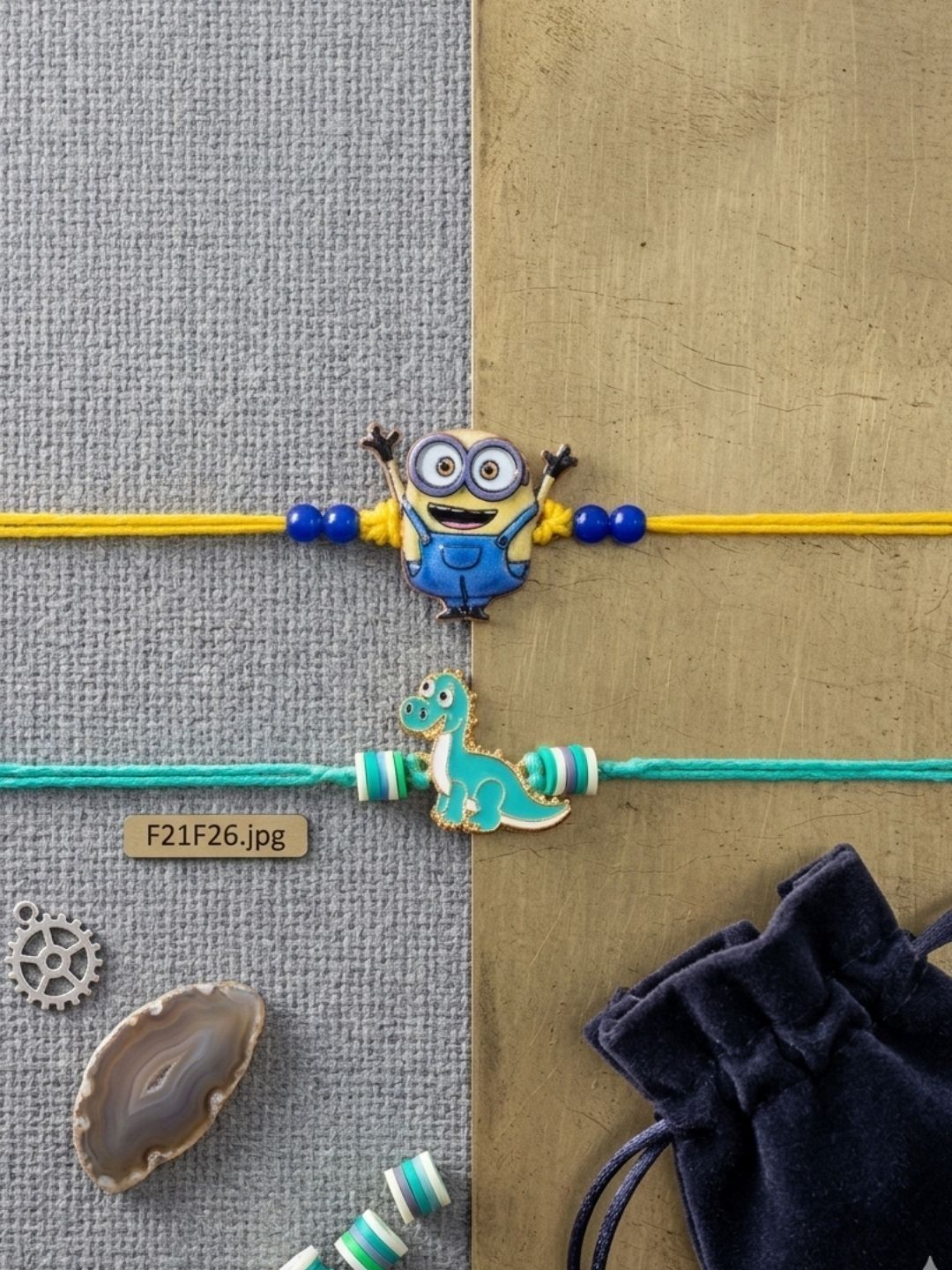 Kizzi Thread Rakhi-picture-42