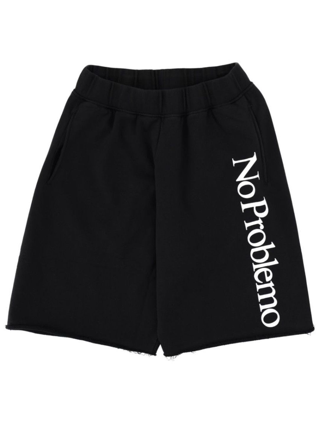 Proenza Schouler Black Logo Shorts-picture-25