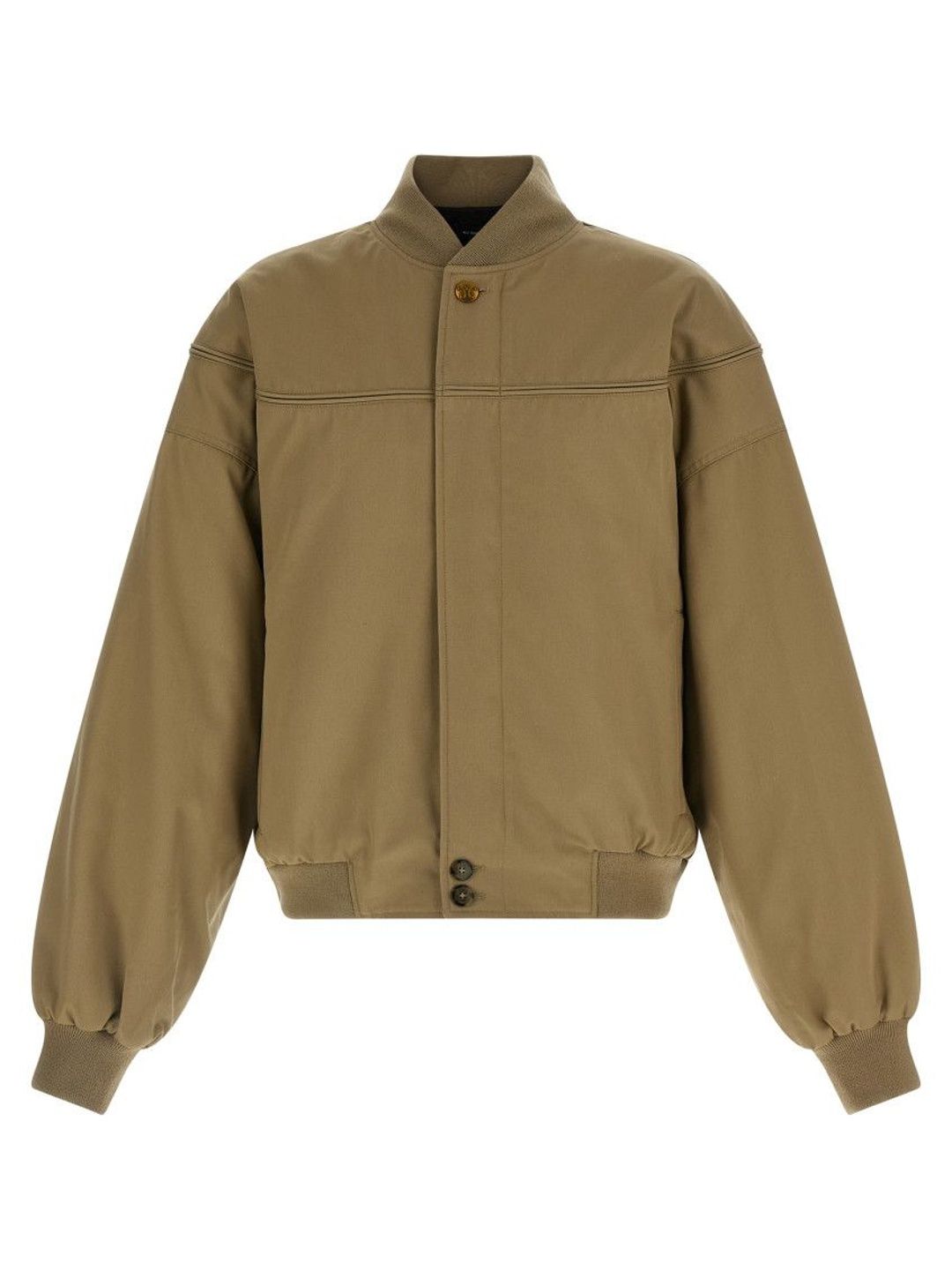 willy chavarria Beige Solid Band Collar Jacket-picture-25